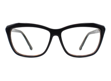 Women Calypso Eyeglasses: Ella-Black - SpecSMART Eye Clinic (Front View)